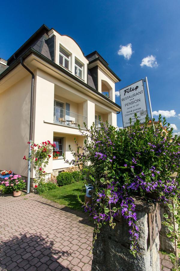 Pension A Restaurace Filip II Mariënbad Buitenkant foto
